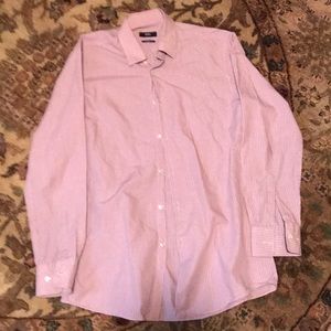 Men’s Hugo Boss checkered dress shirt